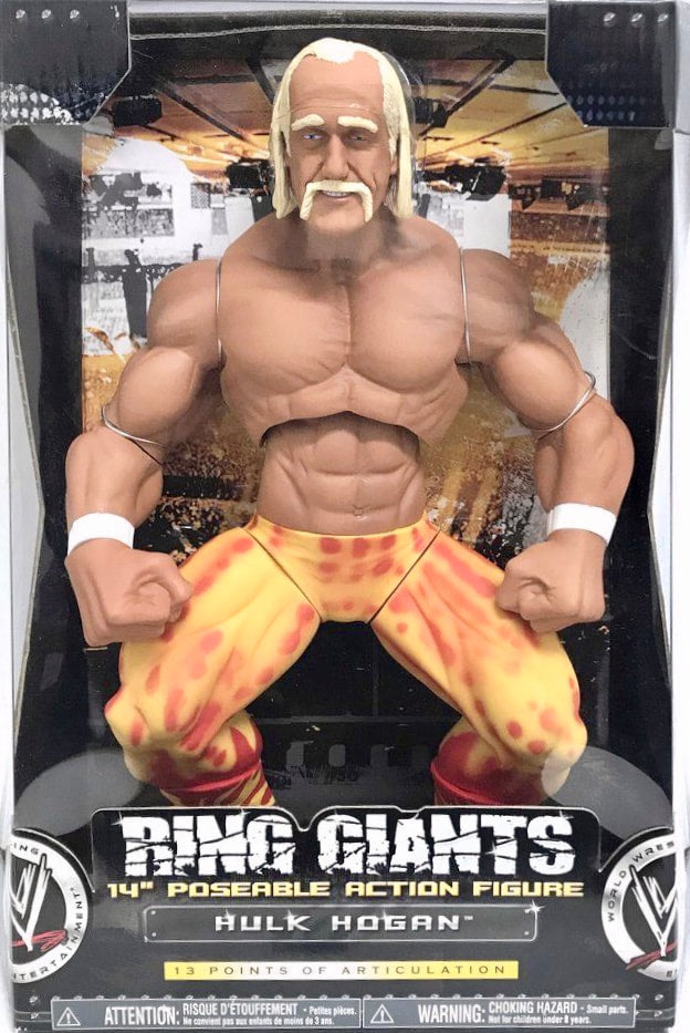 WWE Jakks Pacific Ring Giants 7 Hulk Hogan Action & Toy Figures PWcatalog