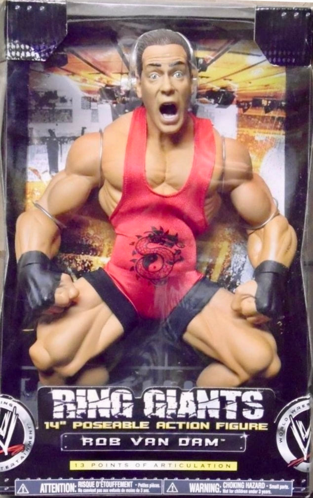 WWE Jakks Pacific Ring Giants 7 Rob Van Dam Action & Toy Figures PWcatalog