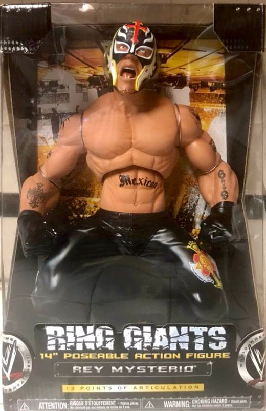 WWE Jakks Pacific Ring Giants 8 Rey Mysterio Action & Toy Figures PWcatalog