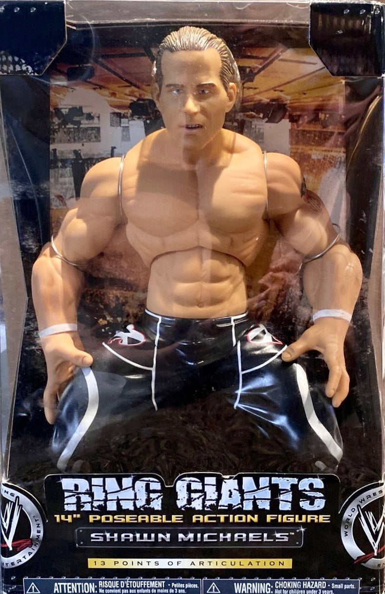 WWE Jakks Pacific Ring Giants 8 Shawn Michaels Action & Toy Figures PWcatalog