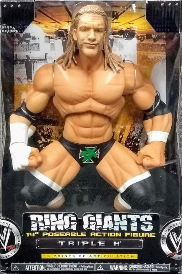 WWE Jakks Pacific Ring Giants 9 Triple H Action & Toy Figures PWcatalog