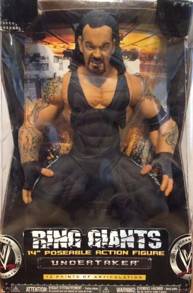 WWE Jakks Pacific Ring Giants 9 Undertaker Action & Toy Figures PWcatalog