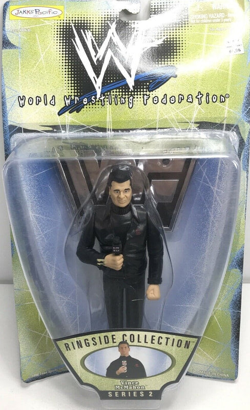 1998 WWF Jakks Pacific Ringside Collection Series 2 Vince McMahon Action & Toy Figures PWcatalog