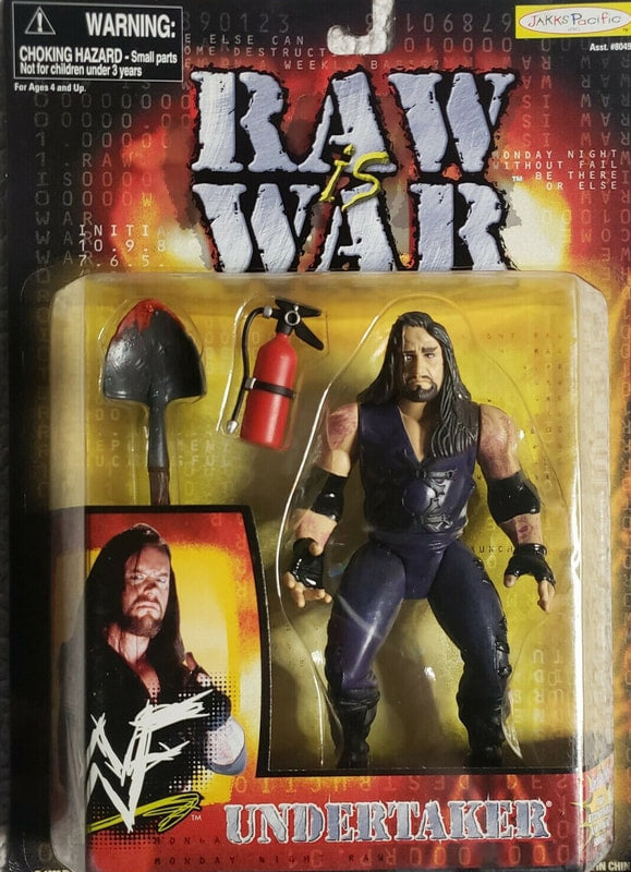 1999 WWF Jakks Pacific Raw Is War Undertaker Action & Toy Figures PWcatalog