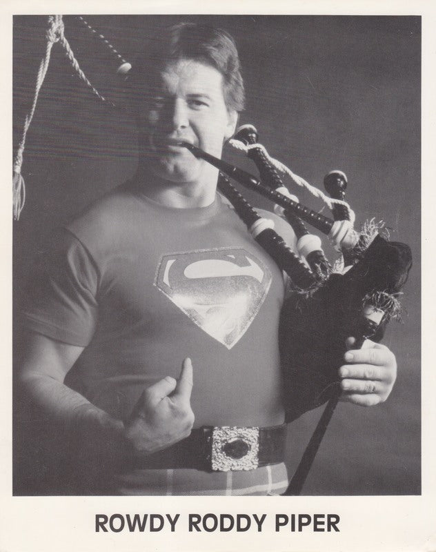 1980's Mid-Atlantic Roddy Piper vintage Promo Photo PWcatalog
