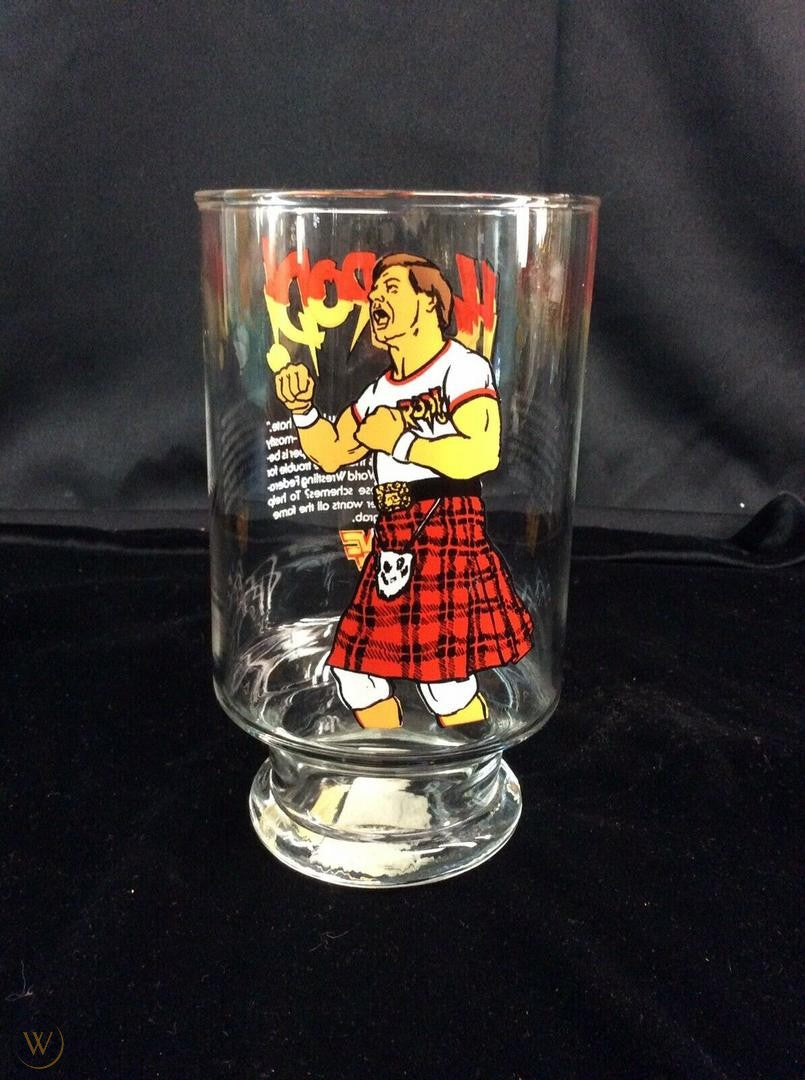 Roddy Piper Glass Tumbler PWcatalog