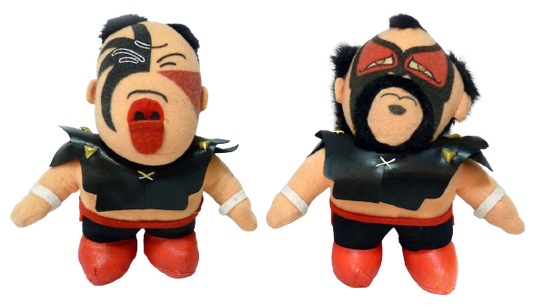 Roller Tron Wrestlefest Pro-Wrestling Plush Wrestlers 1 Road Warriors: Hawk & Animal Action & Toy Figures PWcatalog