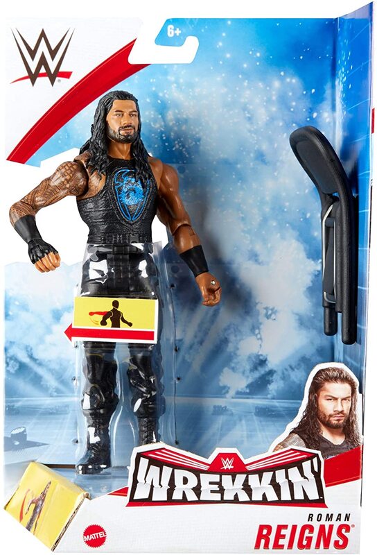 WWE Mattel Wrekkin' 3 Roman Reigns Action & Toy Figures PWcatalog