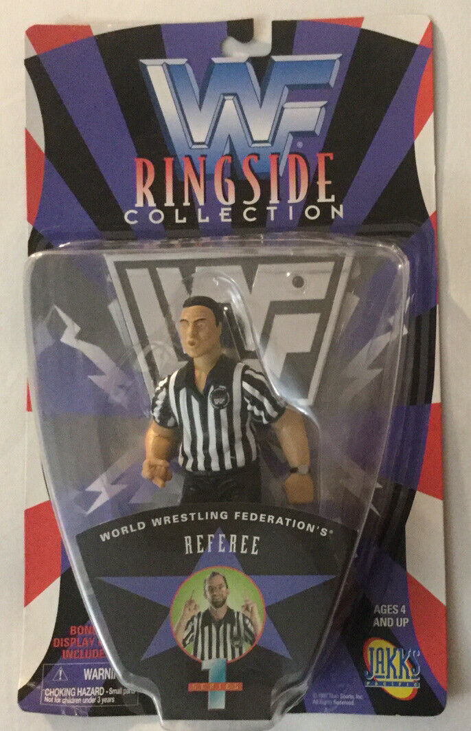 1997 WWF Jakks Pacific Ringside Collection Series 1 Referee Action & Toy Figures PWcatalog