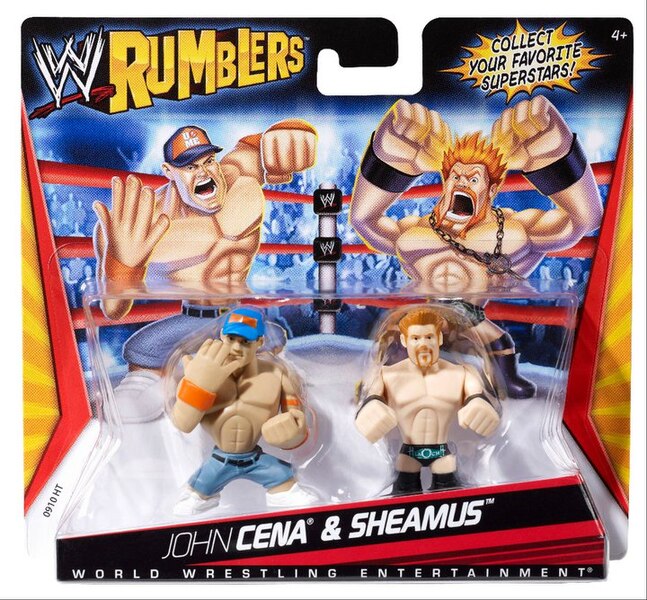 WWE Mattel Rumblers 1 John Cena & Sheamus Action & Toy Figures PWcatalog