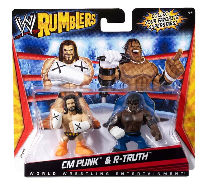 WWE Mattel Rumblers 1 CM Punk & R-Truth Action & Toy Figures PWcatalog
