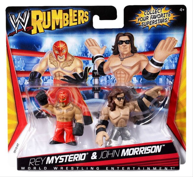 WWE Mattel Rumblers 1 Rey Mysterio & John Morrison Action & Toy Figures PWcatalog