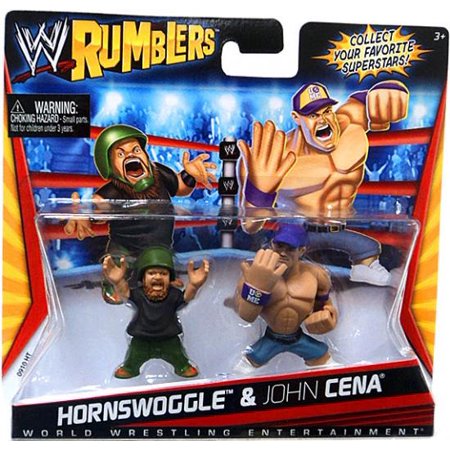 WWE Mattel Rumblers 1 Hornswoggle & John Cena Action & Toy Figures PWcatalog