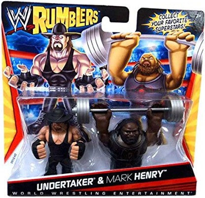 WWE Mattel Rumblers 1 Undertaker & Mark Henry Action & Toy Figures PWcatalog
