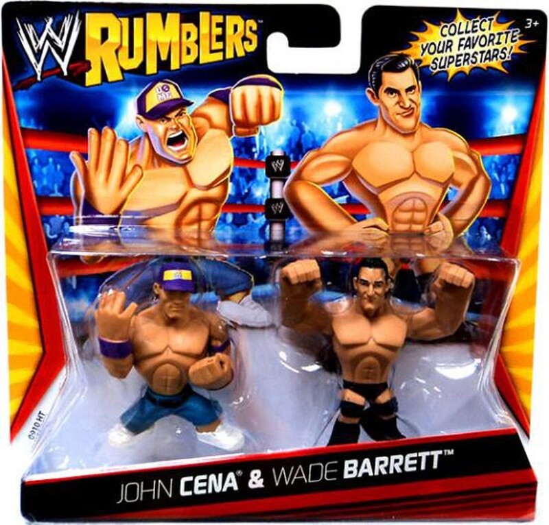 WWE Mattel Rumblers 1 John Cena & Wade Barrett Action & Toy Figures PWcatalog