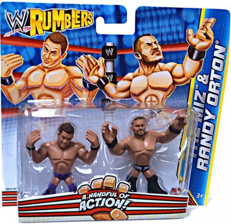 WWE Mattel Rumblers 2 The Miz & Randy Orton Action & Toy Figures PWcatalog