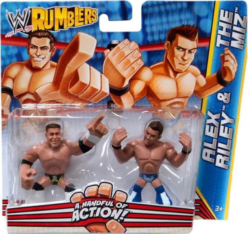 WWE Mattel Rumblers 2 Alex Riley & The Miz Action & Toy Figures PWcatalog