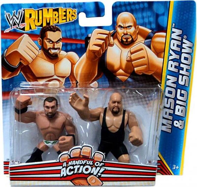 WWE Mattel Rumblers 2 Mason Ryan & Big Show Action & Toy Figures PWcatalog