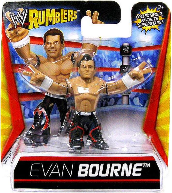 WWE Mattel Rumblers 1 Evan Bourne Action & Toy Figures PWcatalog