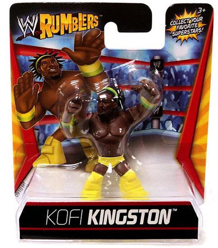 WWE Mattel Rumblers 1 Kofi Kingston Action & Toy Figures PWcatalog
