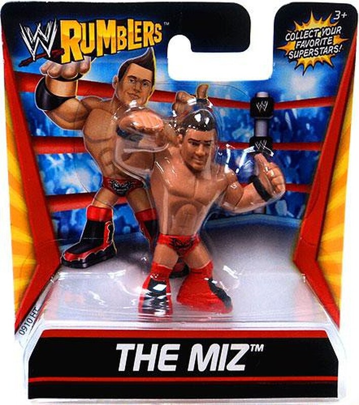 WWE Mattel Rumblers 1 The Miz Action & Toy Figures PWcatalog