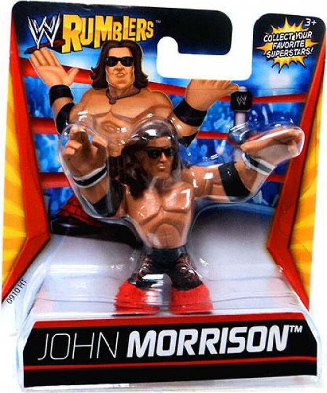 WWE Mattel Rumblers 1 John Morrison Action & Toy Figures PWcatalog