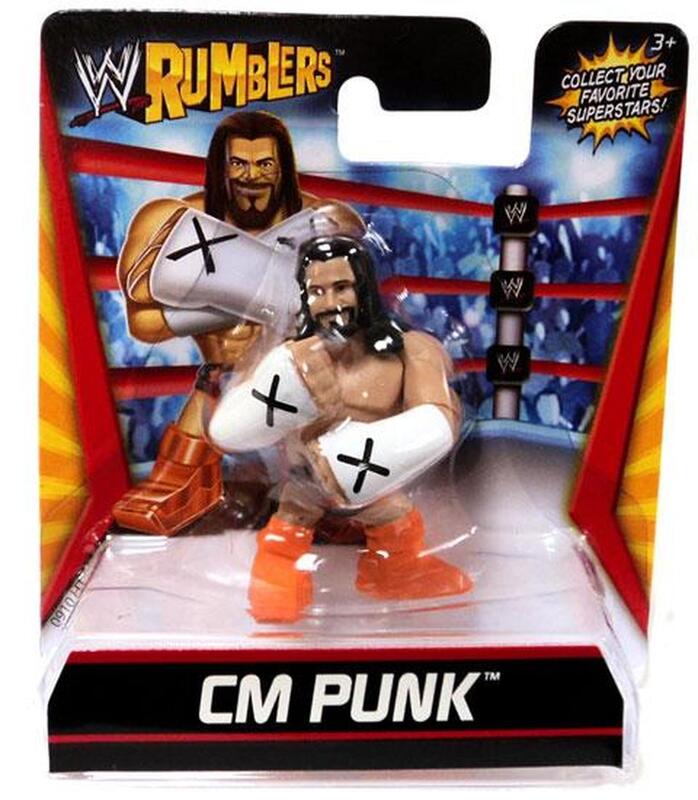 WWE Mattel Rumblers 1 CM Punk Action & Toy Figures PWcatalog