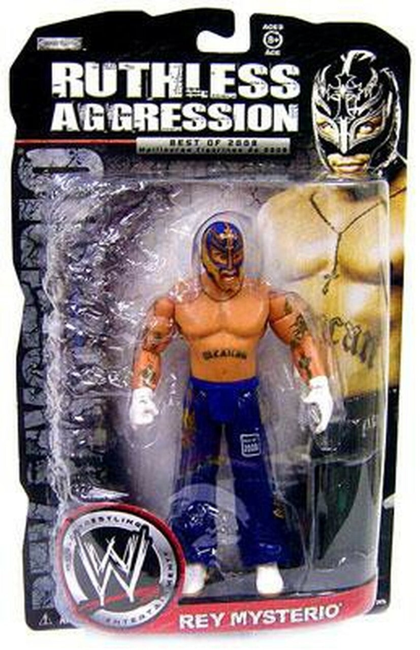 WWE Jakks Pacific Ruthless Aggression Best of 2008 Rey Mysterio Action & Toy Figures PWcatalog