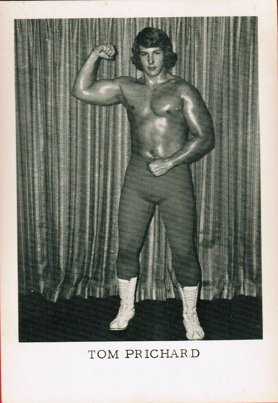 Tom Prichard Boyd Pierce 3.5x5" Promo Photo PWcatalog
