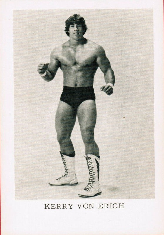 Kerry Von Erich Boyd Pierce 3.5x5" Promo Photo PWcatalog