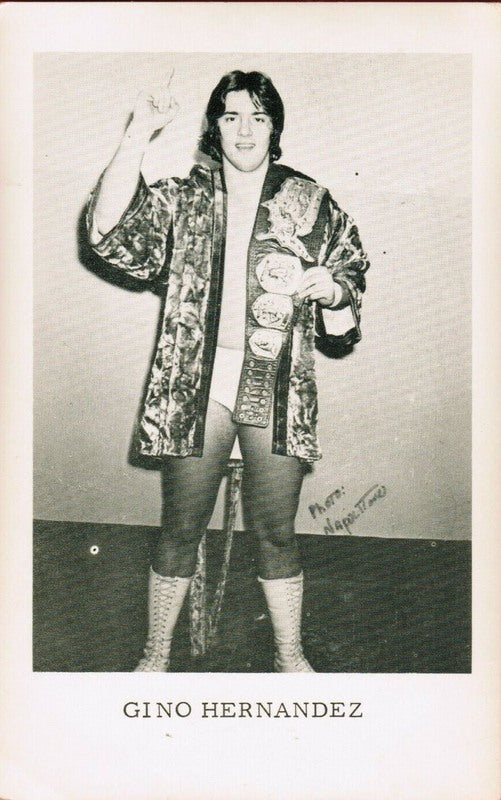 Gino Hernandez Boyd Pierce 3.5x5" Promo Photo PWcatalog