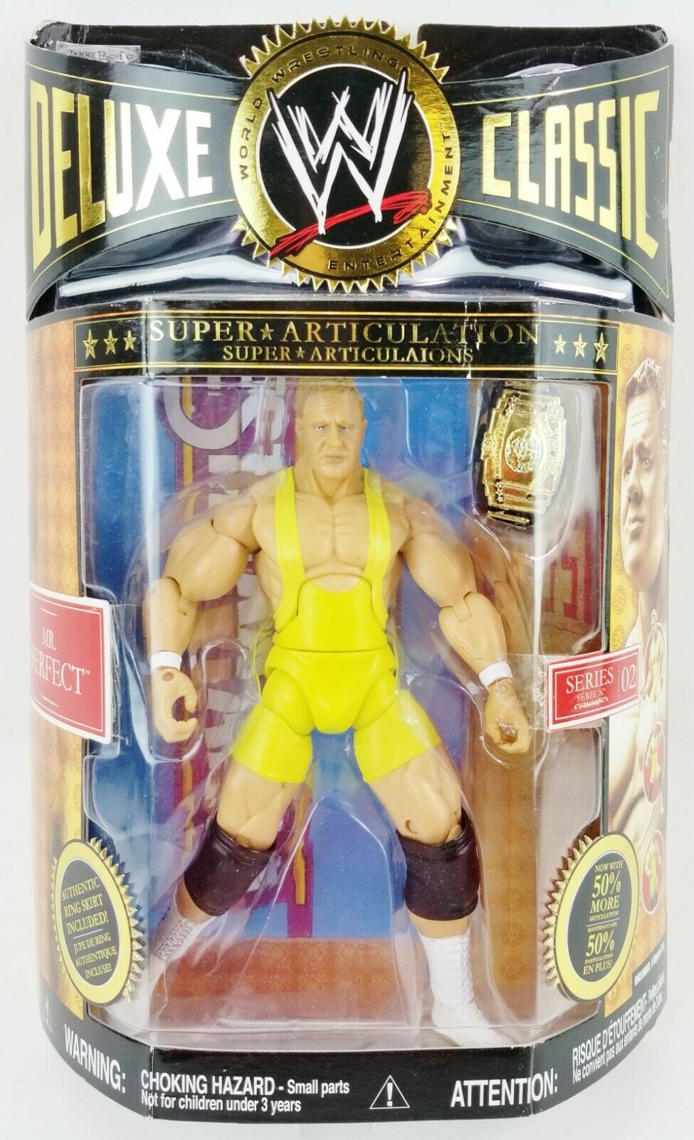 WWE Jakks Pacific Deluxe Classic Superstars 2 Mr. Perfect Action & Toy Figures PWcatalog
