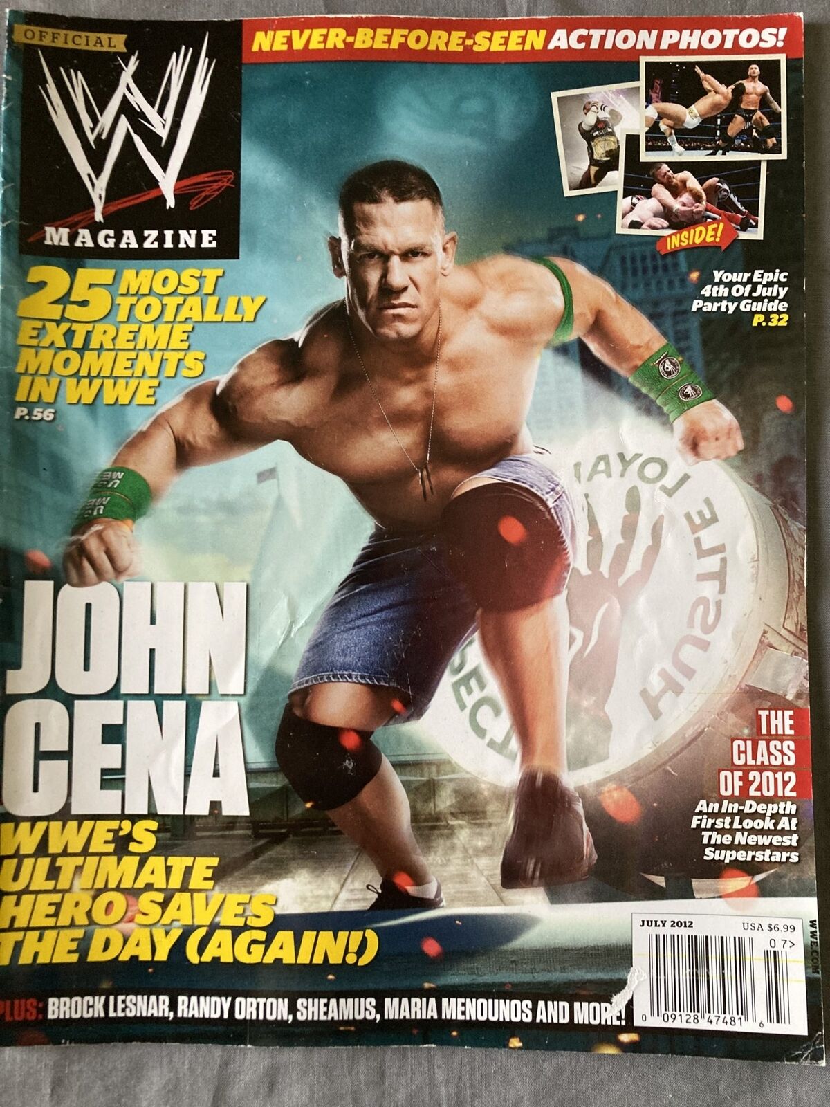 WWE Magazine July 2012 Magazine PWcatalog