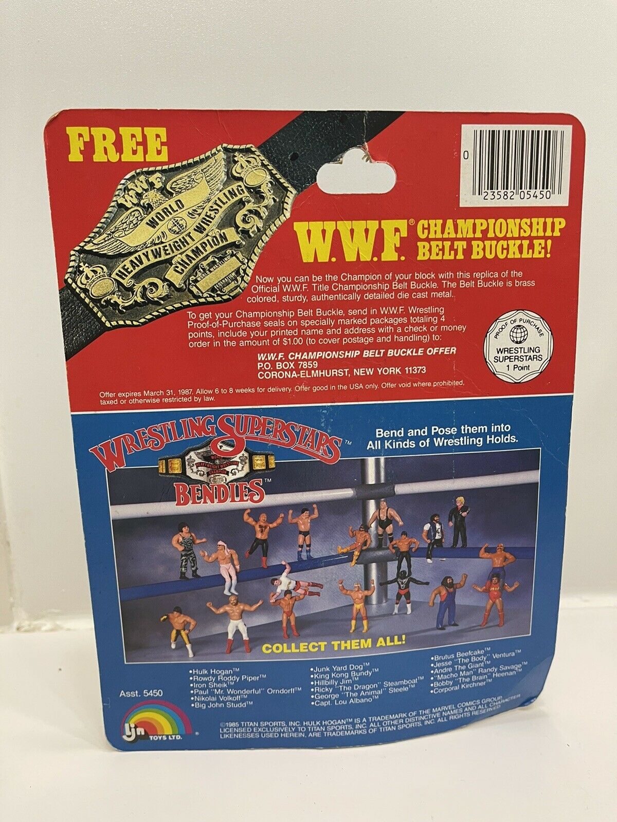 WWF LJN Wrestling Superstars Bendies Andre the Giant Action & Toy Figures PWcatalog