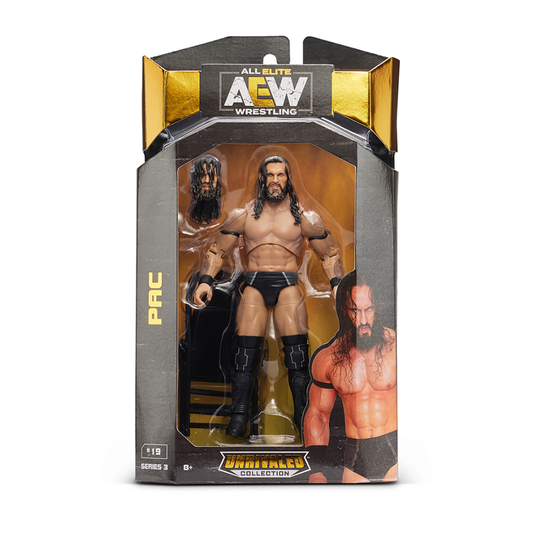 AEW Jazwares Unrivaled Collection 3 #19 PAC Action & Toy Figures PWcatalog