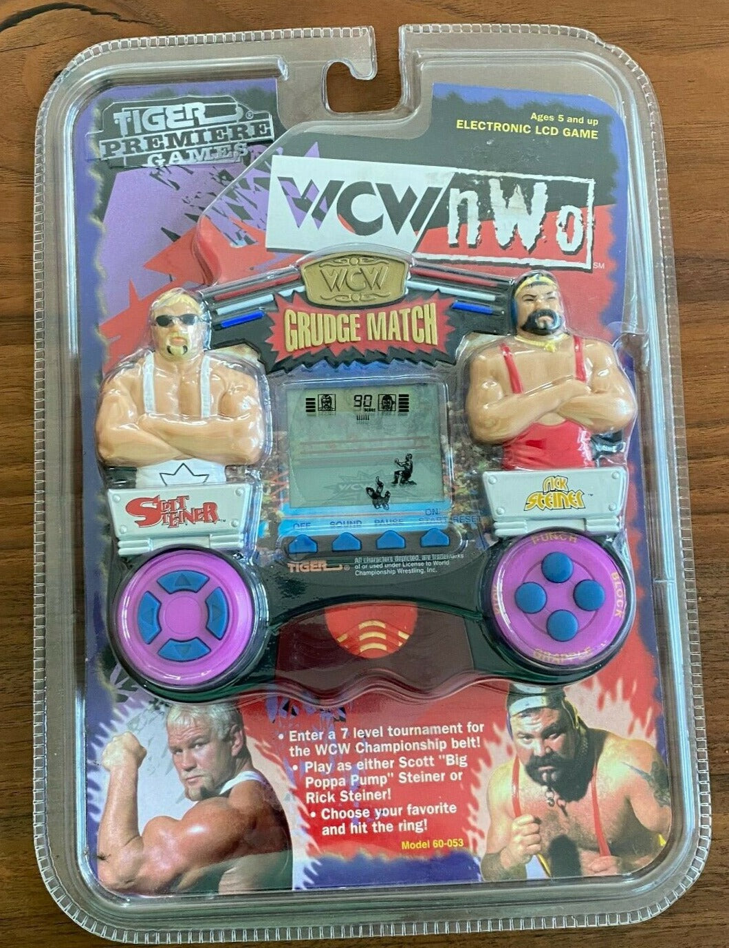 WCW/NWO grudge match Handheld LCD Steiner Brothers – PW Catalog