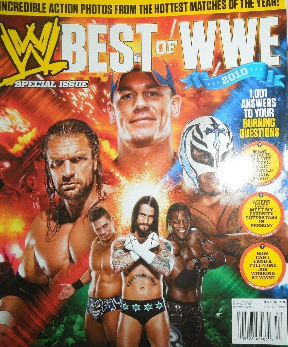 WWE Special magazine Best of 2010 Magazine PWcatalog