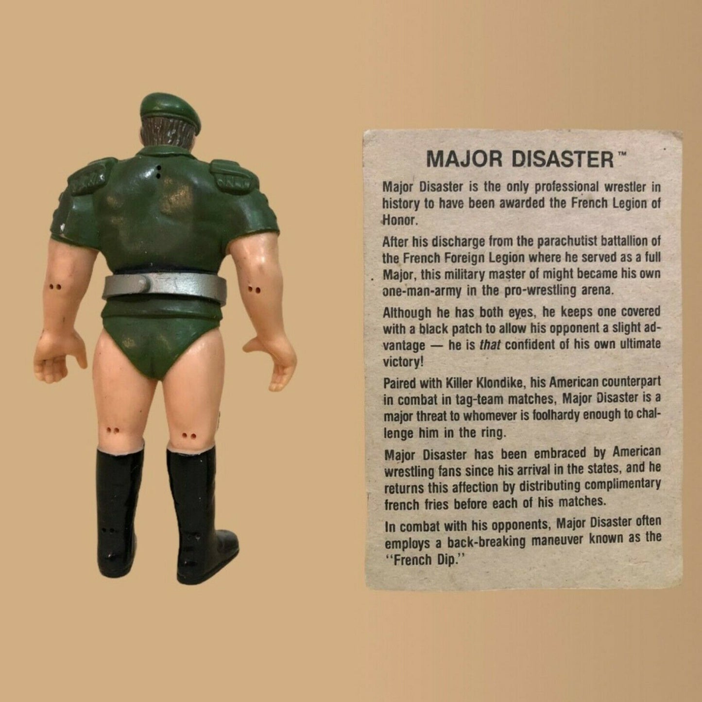 IWA Star-Studded Wrestling Bendable Action Figures Singles Major Disaster Action & Toy Figures PWcatalog