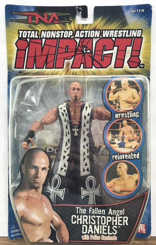 TNA/Impact Wrestling Marvel Toys TNA Wrestling Impact! 2 "The Fallen Angel" Christopher Daniels Action & Toy Figures PWcatalog