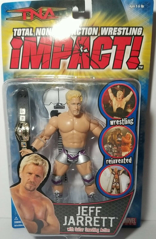 TNA/Impact Wrestling Marvel Toys TNA Wrestling Impact! 1 Jeff Jarrett Action & Toy Figures PWcatalog