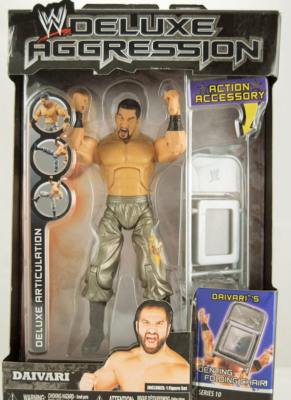 WWE Jakks Pacific Deluxe Aggression 10 Daivari Action & Toy Figures PWcatalog
