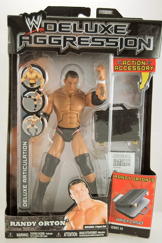 WWE Jakks Pacific Deluxe Aggression 10 Randy Orton Action & Toy Figures PWcatalog