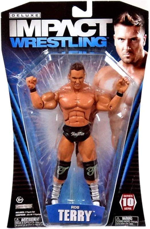 TNA/Impact Wrestling Jakks Pacific Deluxe Impact! 10 Rob Terry Action & Toy Figures PWcatalog