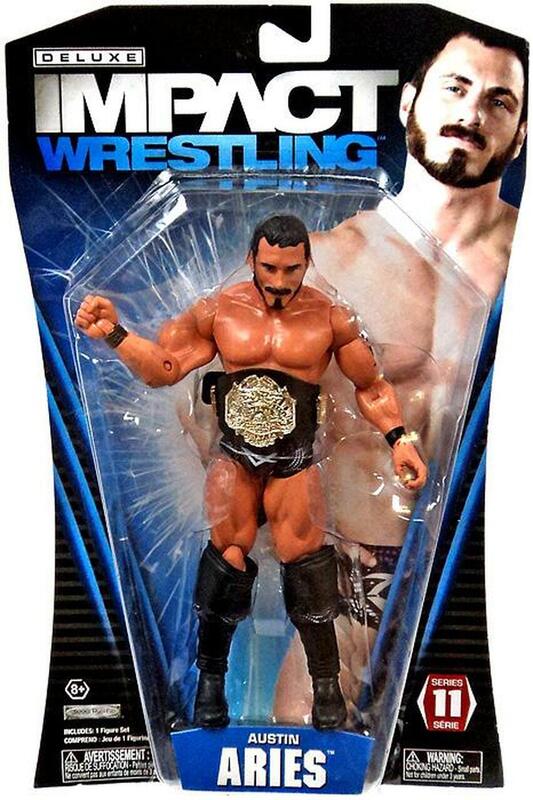 TNA/Impact Wrestling Jakks Pacific Deluxe Impact! 11 Austin Aries Action & Toy Figures PWcatalog