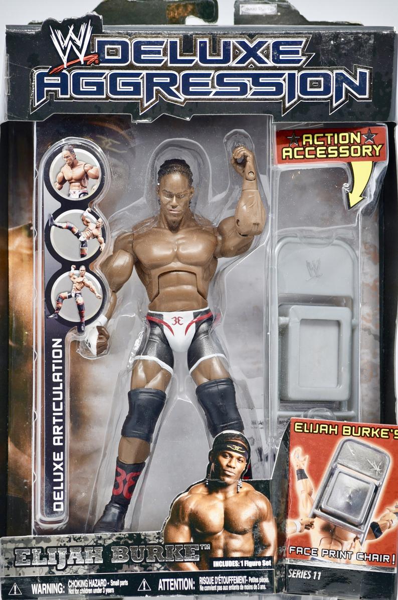WWE Jakks Pacific Deluxe Aggression 11 Elijah Burke Action & Toy Figures PWcatalog