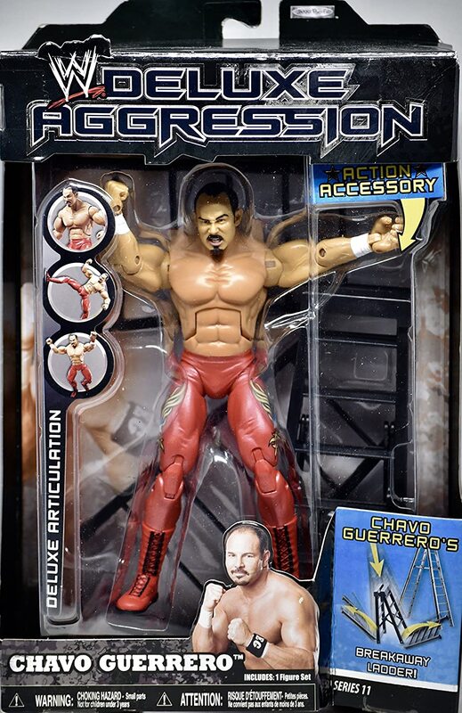 WWE Jakks Pacific Deluxe Aggression 11 Chavo Guerrero Action & Toy Figures PWcatalog