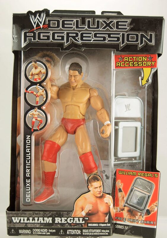 WWE Jakks Pacific Deluxe Aggression 11 William Regal Action & Toy Figures PWcatalog