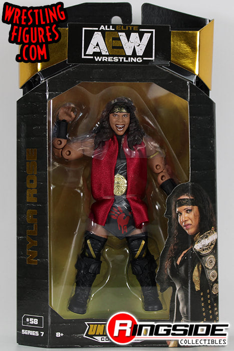 AEW Jazwares Unrivaled Collection 7 #58 Nyla Rose Action & Toy Figures PWcatalog
