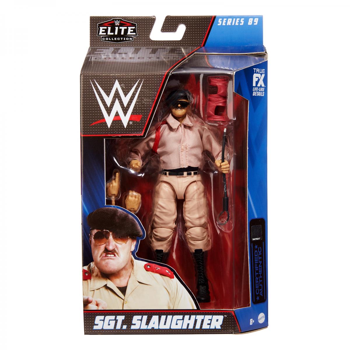 WWE Mattel Elite Collection Series 89 Sgt. Slaughter Action & Toy Figures PWcatalog