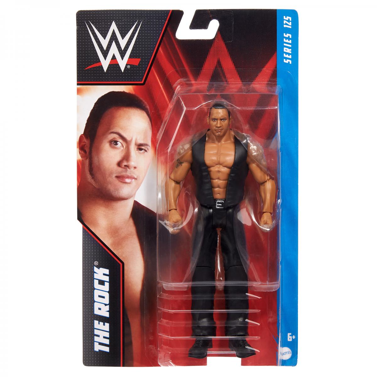 WWE Mattel Basic Series 125 The Rock Action & Toy Figures PWcatalog